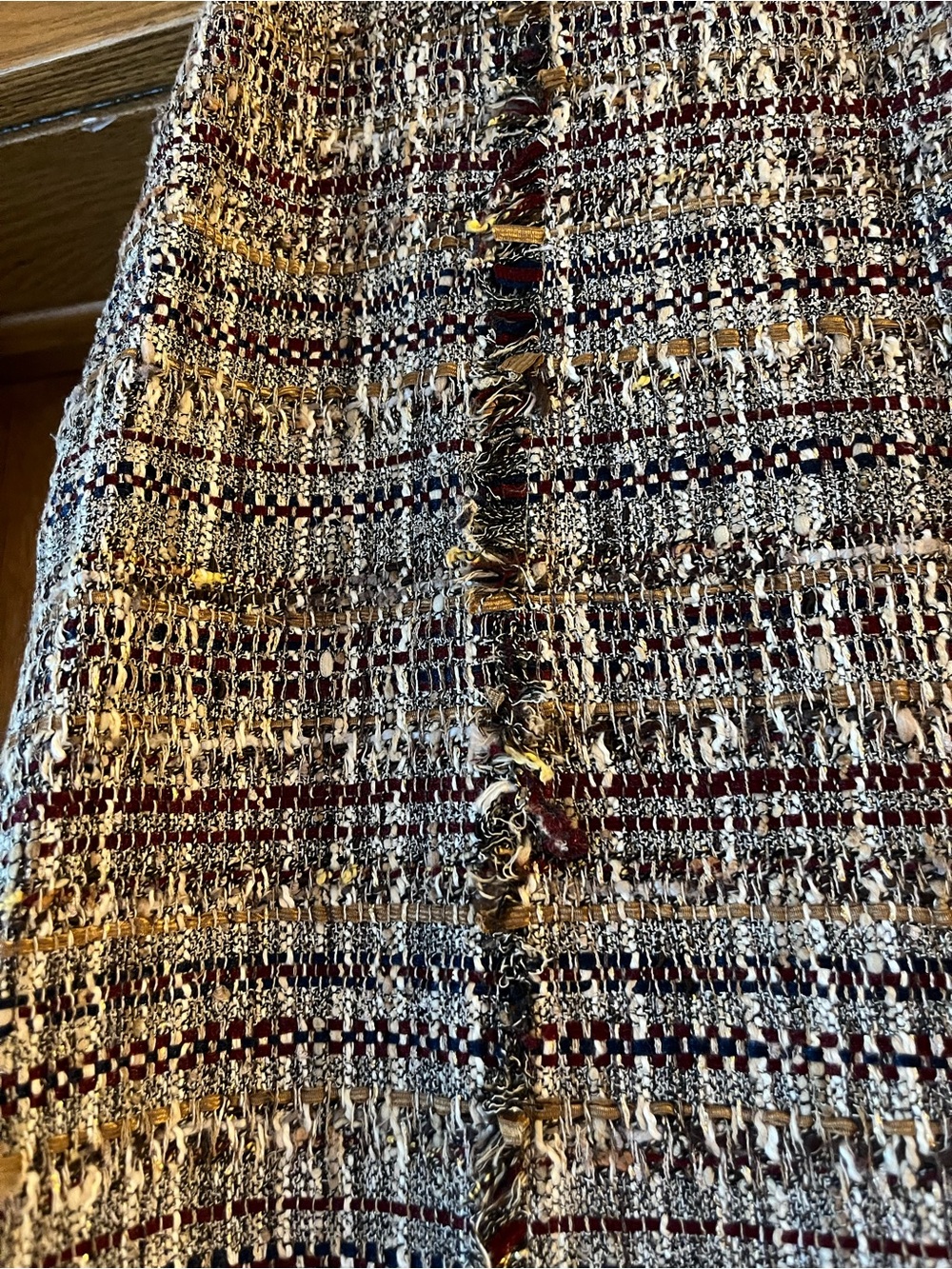 Diane Von Furstenberg Midi Tweed Skirt - Picture 4 of 5